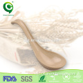 Biodegradable safe kids rice husk wooden ice cream spoon crafts